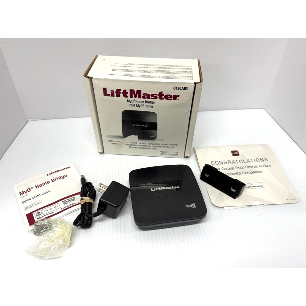 Liftmaster 819LMB MyQ HomeKit Hub Apple Home Compatible